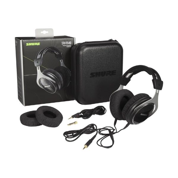 Audífonos-Shure-SRH1540-premium-de-cancelación-pasiva-Negro