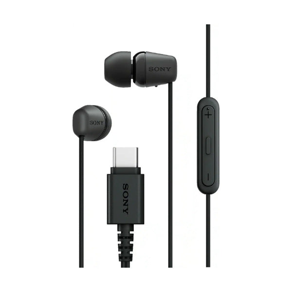Audífonos-Sony-IER-EX15C-In-Ear-USB-C-con-Micrófono-Negro