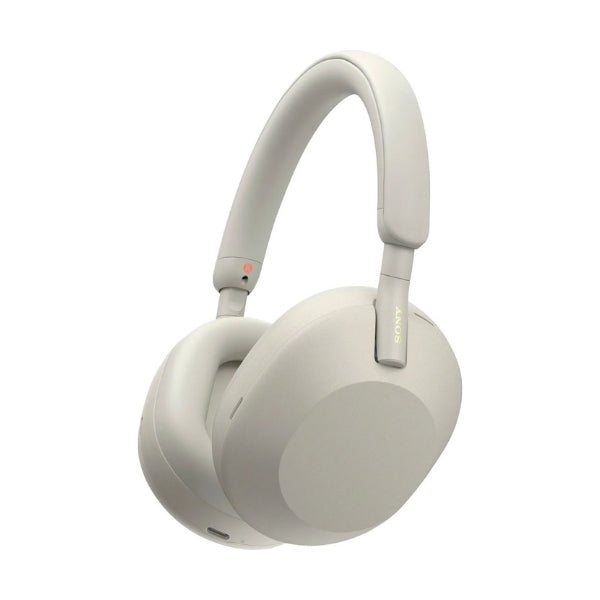 Audífonos-Sony-WH-1000XM5-Inalámbricos-Bluetooth-con-Cancelación-Activa-de-Ruido-Plateado