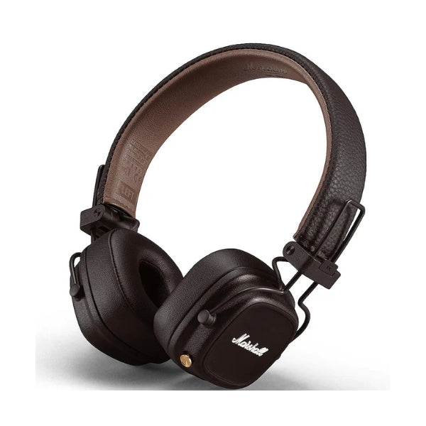 Audífonos-inalámbricos-Marshall-Major-IV-On-Ear-Bluetooth-con-batería-de-80-horas-Marrón