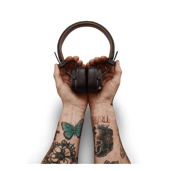 Audífonos-inalámbricos-Marshall-Major-IV-On-Ear-Bluetooth-con-batería-de-80-horas-Marrón