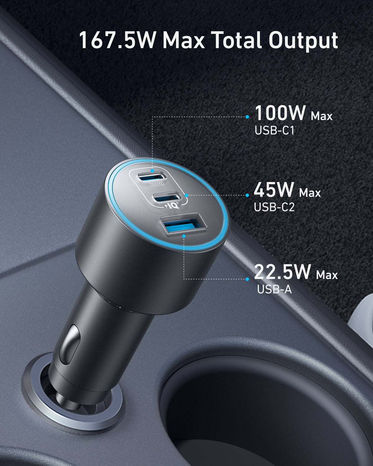 Cargador para Carro Anker Nano Car Charger