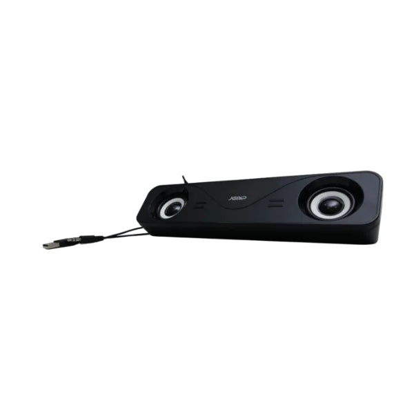 Barra de Sonido Jemip Basic Mini Soundbar 2.0 3W USB y 3.5mm - JP-SB106I - Negro