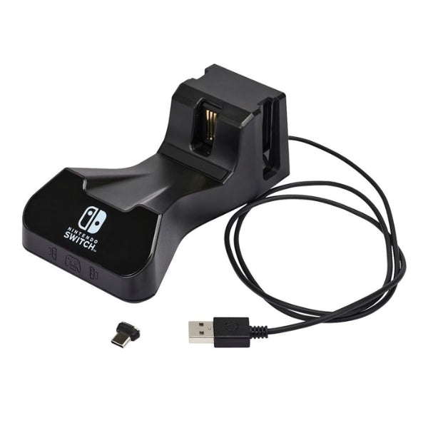 Base - de - Carga - PowerA - Wireless - Controller - Charging - Hub - Nintendo - Switch - Switch - Lite - Switch - OLED - LED - 1525991-01 - Negro