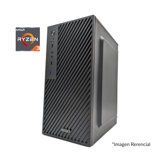 PC Computador AMD Ryzen 3 3200G 8GB 256GB SSD - Case Jemip Office Vibe X - Monitor Acer 19.5" 60Hz - Teclado Microsoft + Mouse + Audífonos de Regalo