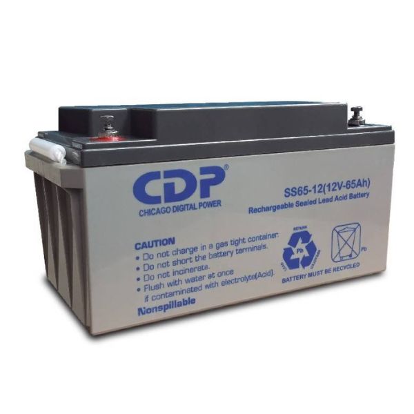 Batería Recargable CDP 12VDC 65 Amps B-12/65 -