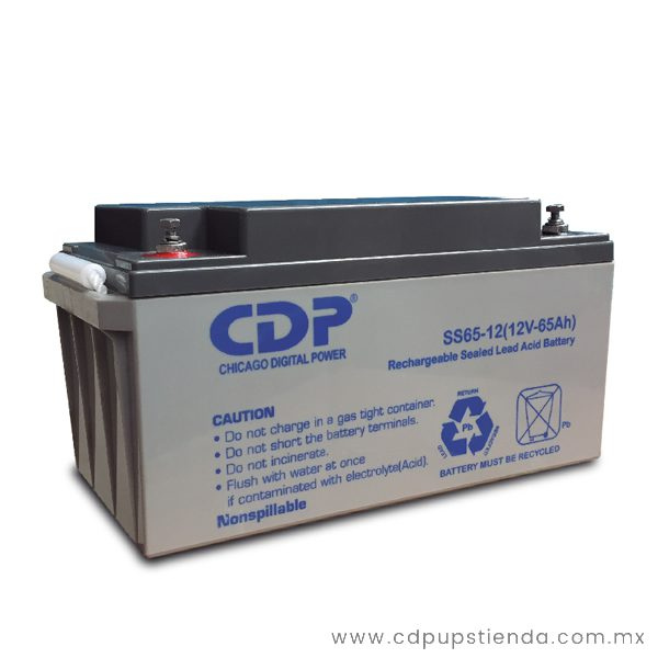 Bateria Ups CDP 12v 65ah SLA recargable