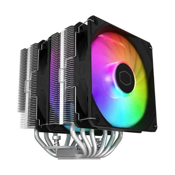 CPU-Cooler-Cooler-Master-Hyper-620S-Dual-Tower-RGB-71,93-CFM-27,2-dBA-Negro