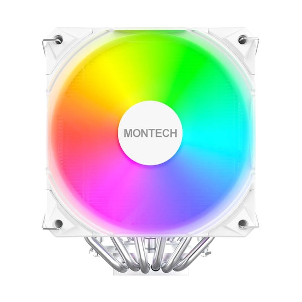 CPU-Cooler-Montech-NX600-ARGB-Tower-ARGB-85,09-CFM-34,17-dBA-Blanco