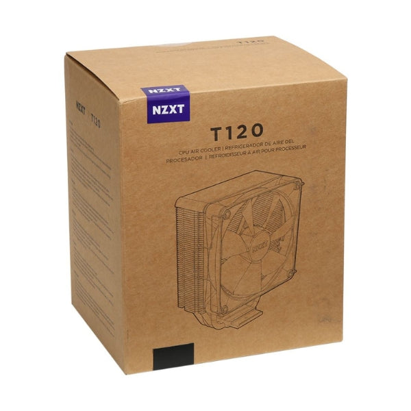 CPU-Cooler-NZXT-T120-78,02-CFM-30,6-dBA-Negro