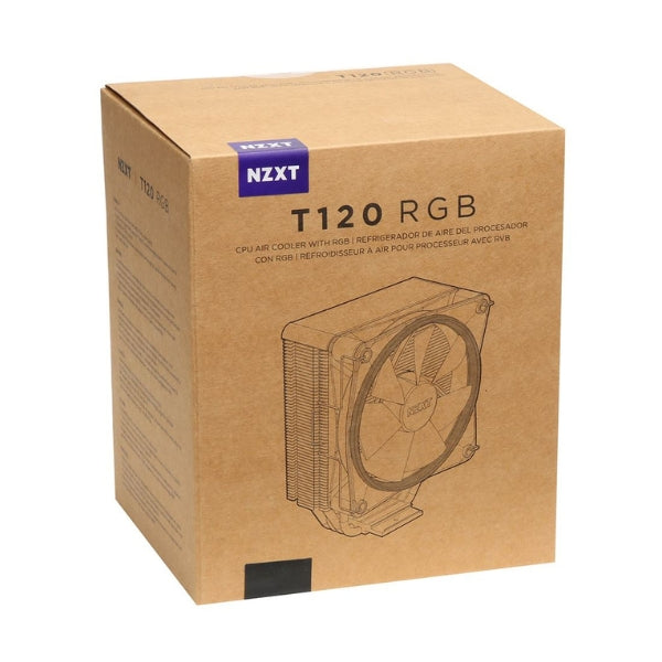 CPU-Cooler-NZXT-T120-RGB-13,94-CFM-a-50,18-CFM-17,2-dBA-a-27,5-dBA-Negro