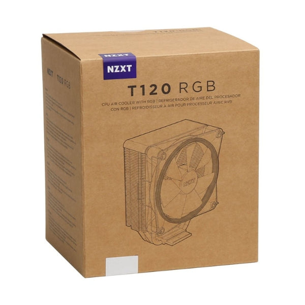 CPU-Cooler-NZXT-T120-RGB-50,18-CFM-27,5-dBA-Blanco
