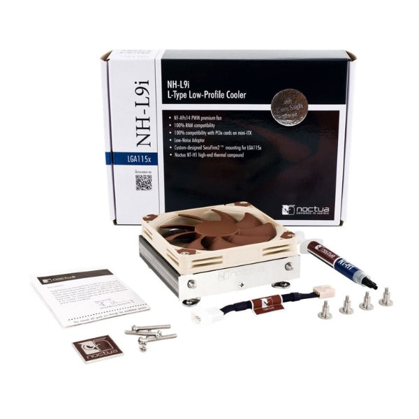 CPU-Cooler-Noctua-NH-L9i-Low-Profile-33,84-CFM-23,6-dBA-Marrón