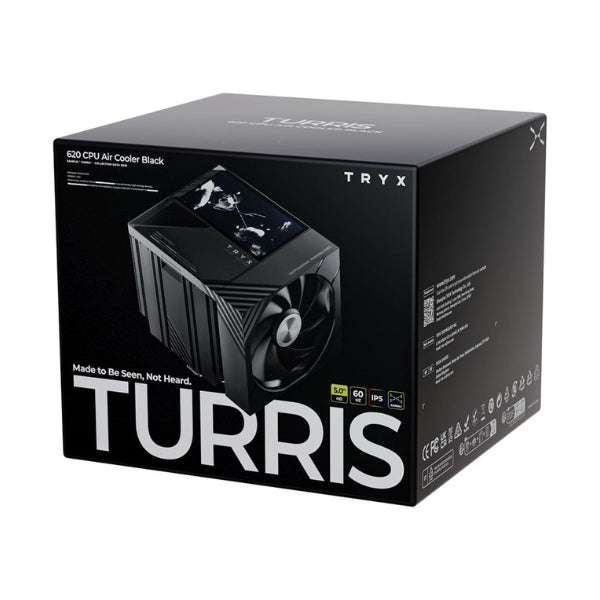 CPU-Cooler-TRYX-TURRIS-620-280-W-66,32-CFM-32,5-dBA-Negro
