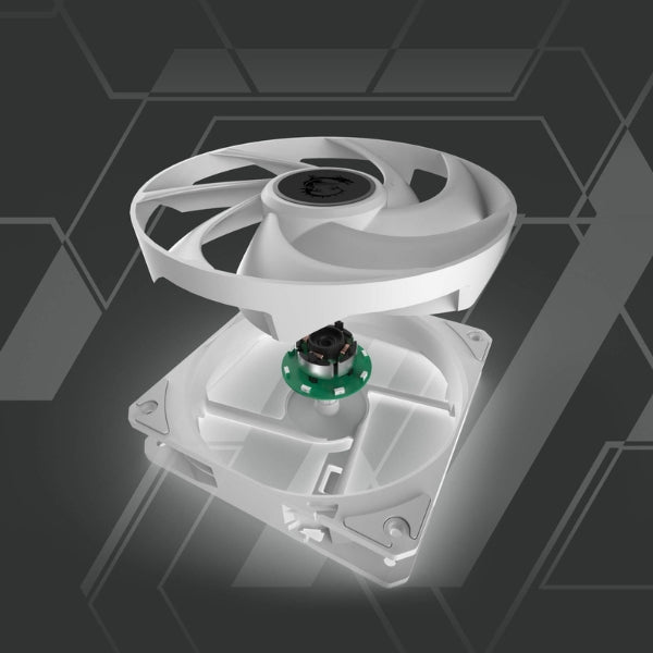CPU Cooler - MSI - MAG - COREFROZR - AA13 - Torre - 4 - Heatpipes - TDP - 240W - ARGB - Intel - LGA1700 - LGA1851 - AMD - AM4 - AM5 - Blanco