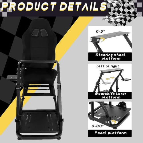 Cabina Marada Racing (Cockpit 30) Ajustable y Plegable – Compatible co