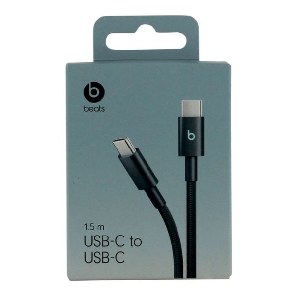 Cable Apple Beats USB-C a USB-C Trenzado (1.5 m) – Nitro Navy – MDGE4LLA