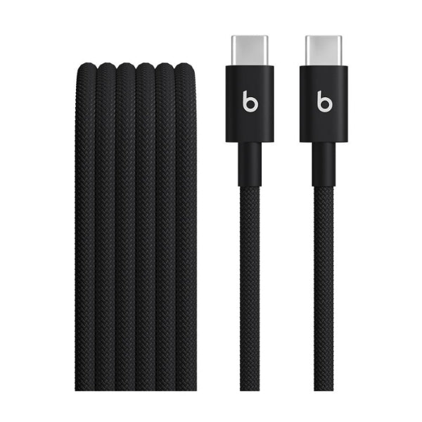 Cable Apple Beats USB-C a USB-C Trenzado 1.5 m - Negro Bolt MDGA4LLA