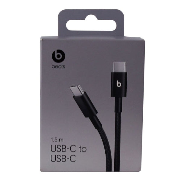 Cable Apple Beats USB-C a USB-C Trenzado 1.5 m - Negro Bolt MDGA4LLA