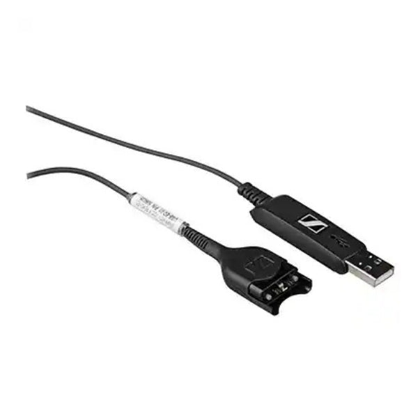 Cable-Sennheiser-7,22'-USB-To-Easy-Disconnect-USB-ED-01-Sound-Card-Cable-Black
