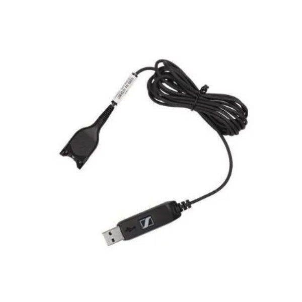 Cable-Sennheiser-7,22'-USB-To-Easy-Disconnect-USB-ED-01-Sound-Card-Cable-Black