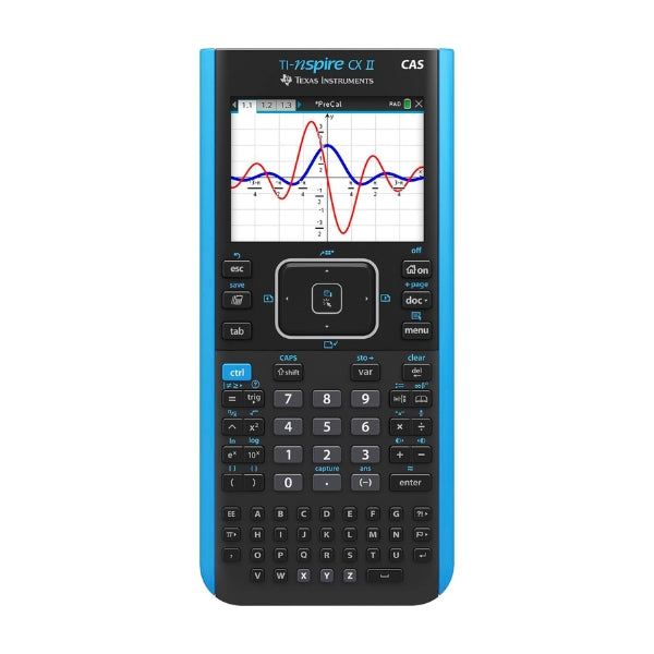 Calculadora Gráfica Texas Instruments TI-Nspire CX II CAS - Pantalla Color 3.5"