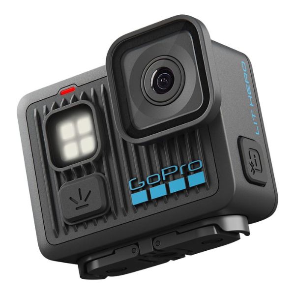 Cámara de Acción GoPro HERO LIT – 4K UHD – 12 MP – Luz Integrada – CHDHF-132-AT