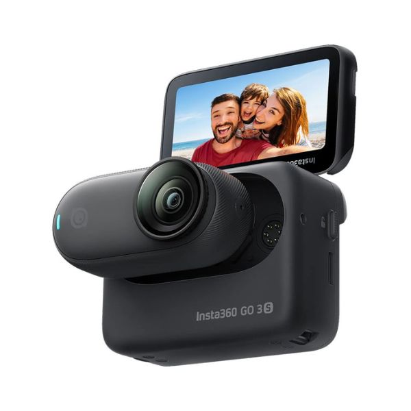 Cámara de Acción Insta360 GO 3S 128 GB Midnight Black – CINSAATA_GO3S13