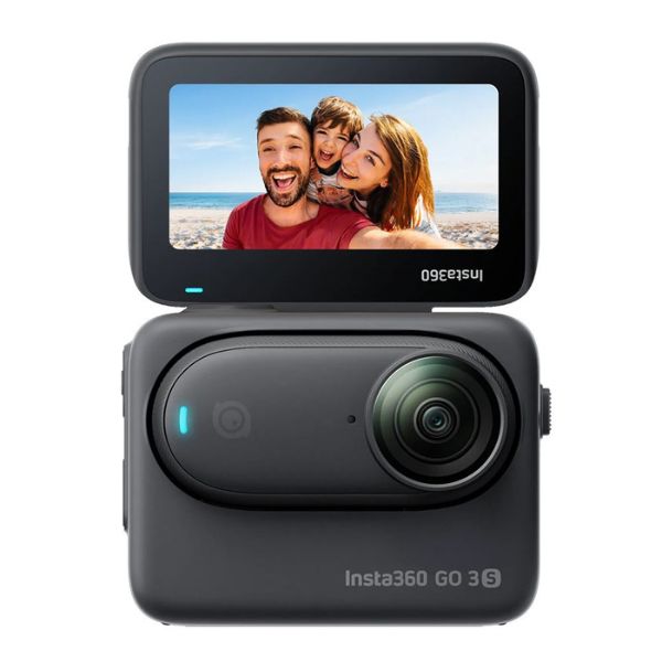 Cámara de Acción Insta360 GO 3S 128 GB Midnight Black – CINSAATA_GO3S13