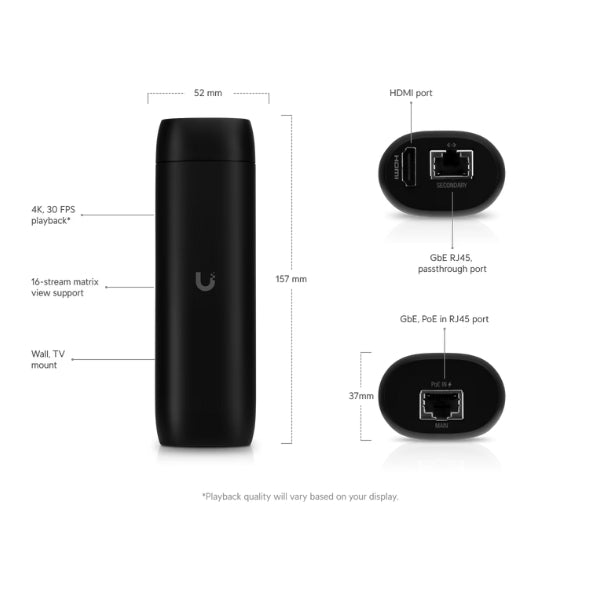 Cámara-de-Seguridad-Ubiquiti-Reproductor-HDMI-Protect-ViewPort