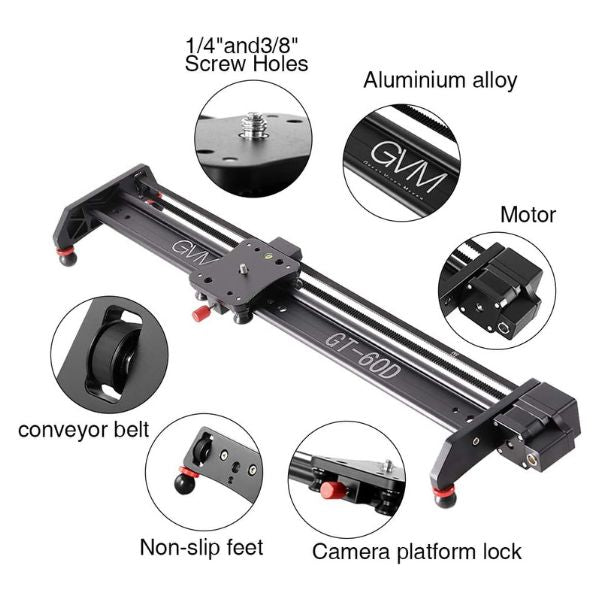 Camara-motorizada-GVM-Great-Video-Maker-Slider-ejemplo2