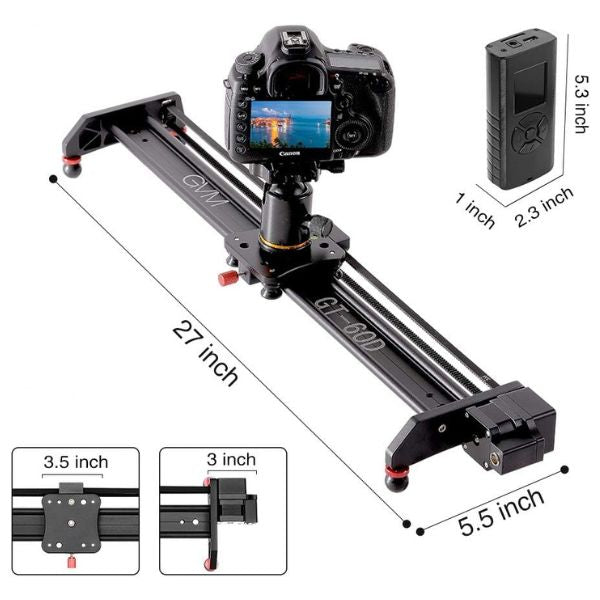 Camara-motorizada-GVM-Great-Video-Maker-Slider-tamanlo