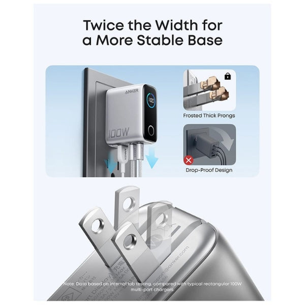 Cargador-Anker-100W-2-USB-C-1-USB-A-con-Pantalla-y-Cable