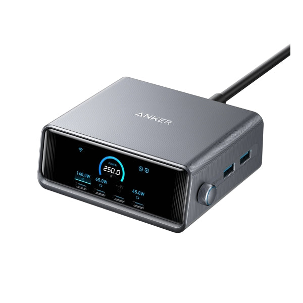 Cargador-Anker-Prime-250W-GaN-6-Puertos