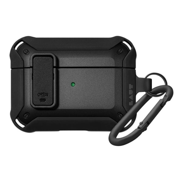 Case Laut Zentry para AirPods Pro 2 - Negro - L_APP2_ZE_BK