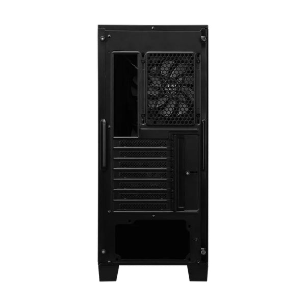 Case - MSI - Gaming - MAG - Forge - 120A - Airflow - Mid - Tower - ATX - Vidrio - Templado - RGB - 6x - Fan - 120mm - USB - 3.2 - Negro-back