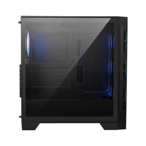 Case - MSI - Gaming - MAG - Forge - 120A - Airflow - Mid - Tower - ATX - Vidrio - Templado - RGB - 6x - Fan - 120mm - USB - 3.2 - Negro-side