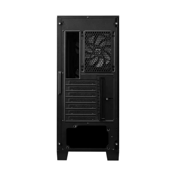 Case - MSI - Gaming - MAG - Forge - 120A - Airflow - Mid - Tower - ATX - Vidrio - Templado - RGB - 6x - Fan - 120mm - USB - 3.2 - Negro-back
