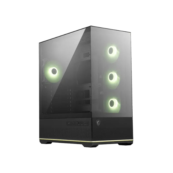 Case - MSI - MAG - PANO - 110R - PZ - Mid - Tower - ATX - Micro - ATX - Mini - ITX - Vidrio - Templado - ARGB - Negro- portada