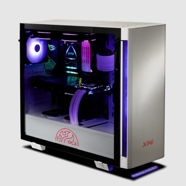 Case gaming XPG Invader/ Mid Tower/ ATX/ 2x Fan LED/ Vidrio Templado/