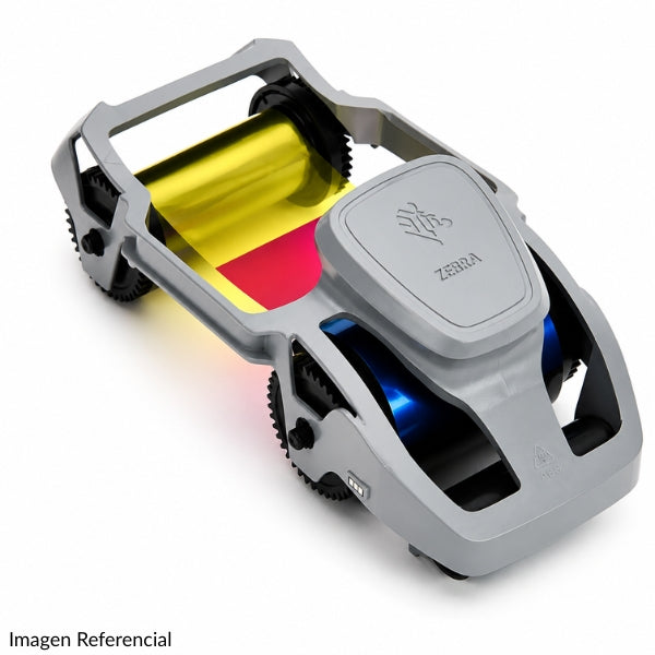 Cinta Ribbon - Zebra 800300-350LA - YMCKO - Para ZC100ZC300 - 200 Impresiones - Color