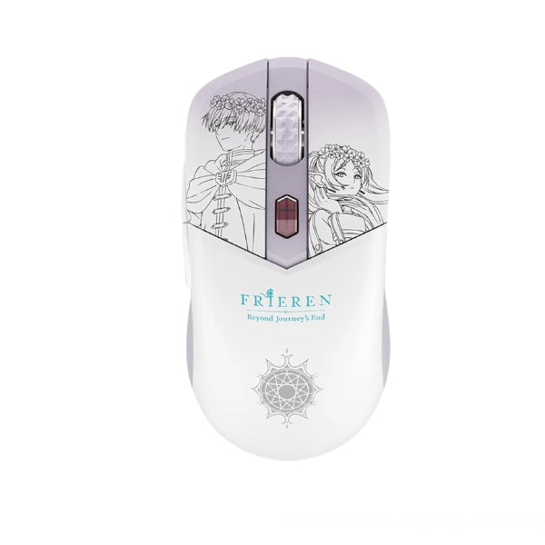 Combo - Gaming - MSI - Frieren - Edition - Teclado - Mecánico - TKL - Mouse - Inalámbrico - RGB - 6400DPI - Mousepad - Blanco-mouse