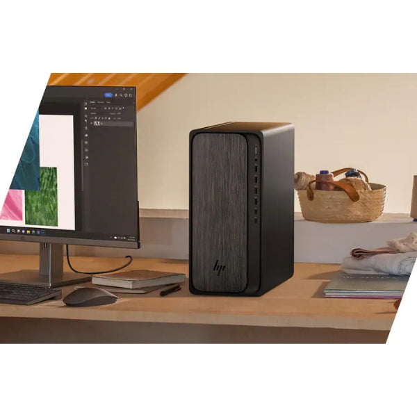 Computador-HP-OmniDesk-AMD-Ryzen-5-8500G-(5-GHz)-8-GB-DDR5-512-GB-NVMe-M,2-AMD-Radeon-740M-280-W-Win-11-Home-Gray-Wood