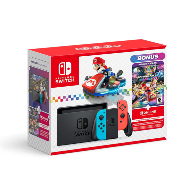 Consola Nintendo Switch – Mario Kart 8 Delux + Online