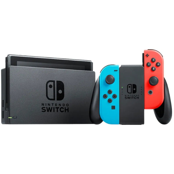 Consola Nintendo Switch Neon Blue y Neon Red Joy-Con - HADSKABAH
