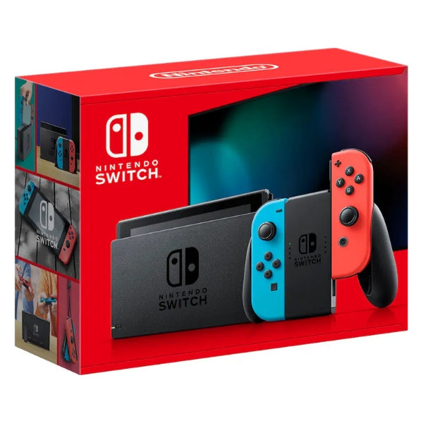 Consola Nintendo Switch Neon Blue y Neon Red Joy-Con - HADSKABAH