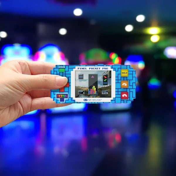 Consola Portátil My Arcade Tetris Pixel Pocket Pro Gaming System - DGUNL-7139