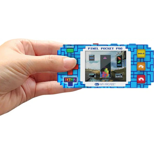 Consola Portátil My Arcade Tetris Pixel Pocket Pro Gaming System - DGUNL-7139