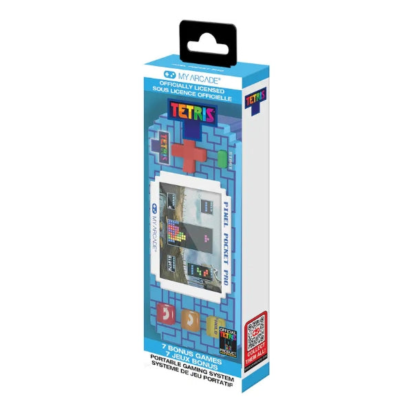 Consola Portátil My Arcade Tetris Pixel Pocket Pro Gaming System - DGUNL-7139