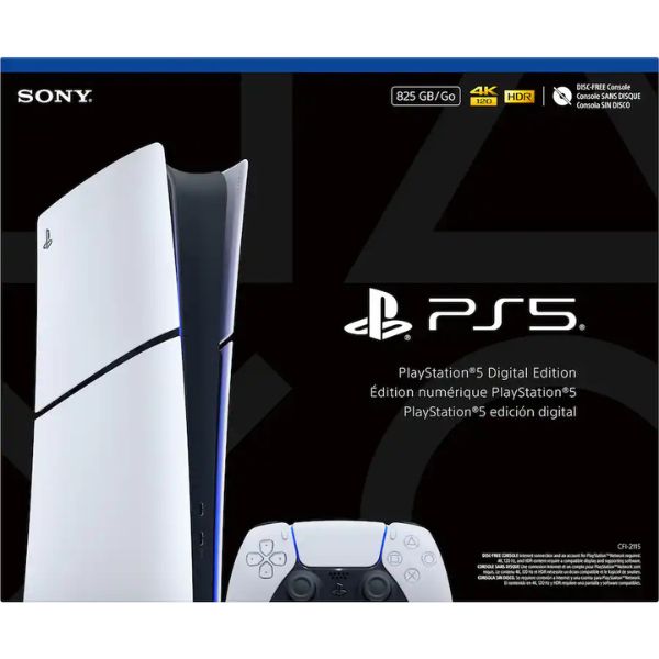 Consola Sony PlayStation 5 Slim Digital Edition 825 GB SSD Blanca 1000049898